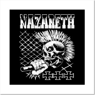 Nazareth skull Posters and Art